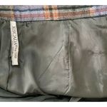 VTG New 70’s Escada SRB 10 Wool Skirt Tartan Plaid Fringe Midi Blue Scottish Photo 6