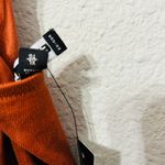 EXPRESS NEW Rust Orange Tie Back Crop Wide Leg Jumpsuit XL NWT 14/16 Linen Blend Photo 5