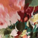 Nicole Miller Women's One Shoulder Floral Midi Dress Size 8 Multicolor Photo 9