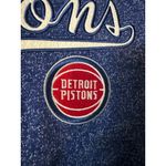 Detroit Pistons women’s Blue Crewneck Sweatshirt XL Photo 8