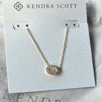 Kendra Scott Gold and Pink Chelsea Necklace Photo 0