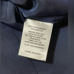 Charter Club Luxury Women's 100% Linen Shirt Dress Navy Blue Size 10 Petite NWT Photo 14