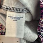 Lands' End Starfish NEW Leggings Mid Rise Deep Sea Navy Paisley Size M (10 Photo 7