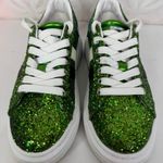 John Richmond Green Glitter Fashion Sneaker Size 6‎ EU 36 Photo 6