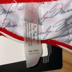 Marilyn Monroe NWT  Red & White Striped Push Up Bikini Top Photo 4