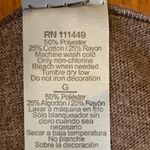 Next Level Apparel  Merry Christmas Tee Large Brown Tan Gold short sleeve Photo 3