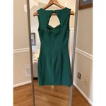 Marciano Chic Emerald Green Sheath Dress with Cutout Back Guess Size 8 Photo 3
