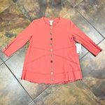 Multiples NWT  Missy Wild Side Dusty Rose Tunic Medium Photo 4