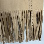 Romeo + Juliet Couture Boho Faux Suede Fringe Top Size Medium New with tags! Photo 6