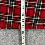 Hollister Mini Skirt S Red Tartan Plaid Ultra High Rise Schoolgirl Academia Y2K Photo 6