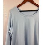 Women’s D&Co. XL Light Blue Long Sleeve Shirt Photo 1