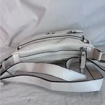 Giani Bernini Giani Bernini White Shoulder Bag with Adjustable Strap and Textured Finish Photo 8