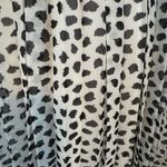 Rachel Zoe Black and White leopard print Skirt sz L Photo 8