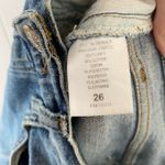 RE/DONE  Originals High Rise Ankle Crop Jeans Light 22 Wash Size 26 Gently Used Photo 6