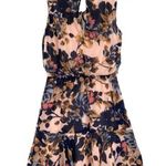 Maurice's Floral Tie Front Cutout Ruffled Dress Photo 6
