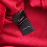 Lush Clothing Lush Crushed Velvet Bright Red Christmas Holiday Dress Bodycon Medium Mini EUC Photo 14