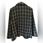 Vintage Bedford Fair plaid/striped Button Down Blazer Jacket Size 14‎ Black Photo 3