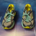 Brooks - ghost 6 lime green gray blue shoes size 8 Photo 1