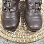 Clarks Women’s Artisan Brown Leather Shoes Button Hook Pilgrim Grannycore 9 Photo 2