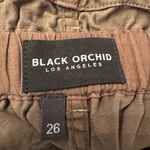Black Orchid  Milla Paperbag Short High Waist Women’s Brown Shorts Size 26 Photo 9
