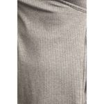 Lulus ✨ Love You Madly Heather Grey Ribbed Side-Tie Mini Sz Large Dress✨ Photo 4