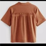 Athleta Echo Rust Short Sleeve Top Photo 1