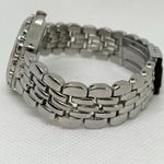 Women’s USA flag dial watch vintage silver tone quartz rotating bezel running Photo 3