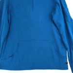 The Black Dog Quarter Zip Pullover Shirt Women's Size Large Blue Sailing Photo 3
