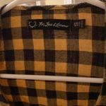 For Love & Lemons  Yellow Buffalo Plaid Wild West Romper Photo 3