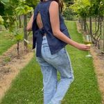 J.O.A. Navy Tank Top Photo 1