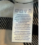IZOD  BLACK WHITE‎ CHECKERED CONTRAST CARDIGAN JACKET WOMEN'S SIZE SMALL Photo 6