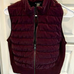 Athleta  size S puffer vest. Plum color. Rarely worn Photo 0
