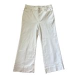 J.Crew Plus High Rise 96 Denim Trouser Jeans White Size 33 Photo 2