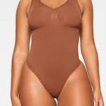 SKIMS Seamless Sculpt Scoop Neck Thong Bodysuit Photo 0