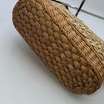 Vintage Straw and Wicker Shoulder Bag with Wicker Brighton Heart Bag Ch Photo 6