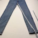 Edwin Pixie 9” Mid Rise Skinny Womens Size 24 Blue Denim Jean Five Pocket Zipper Photo 7