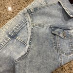 LOGO By Lori Goldstein  Light Wash Blue Denim Vest Sleeveless 8 Photo 3