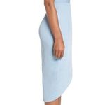 new Cooper St ᪥ Draped Surplice Neck Sleeveless Sheath Dress ᪥ Sky Blue Size 16 Photo 2