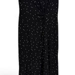 Gabby Skye  Back and White PolkaDot Maxi Dress- Size 6 Photo 0