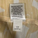 Nine West  Yellow Floral Ruffle Blouse‎ | Medium | Cottagecore Boho Chic Photo 7