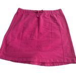 Soft As A Grape Cape Cod SPELLOUT mini Skirt PINK XL Casual Stretch Drawstring Y2K BEACH RESORT Photo 1