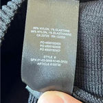 Aritzia Babaton by  Black Sculpt Knit Squareneck Cropped Tank Top  SIZE XL Photo 9