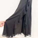 ASTR  Holland Ruffle Maxi Dress Party Special Event Wedding Formal Black Size XS Photo 7