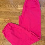 High waist parachute cargo pants in hot pink size M Size M Photo 7
