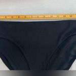 CALIA Women's Mid Rise High Leg Cheeky Swim Bottoms M Black Size M Photo 8