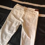 Hollister Women’s white low-rise super skinny  jeans Photo 1