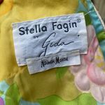 Size S//Vintage 60s Neiman Marcus Nylon Floral Housedress Robe Green Photo 5