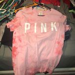 PINK - Victoria's Secret Pink Tie Die Shirt Photo 0