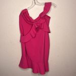 Likely  Norvina Mini Flounce Dress Pink. Size 12 Photo 5