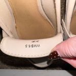 Beige block heel loafers Tan Size 6.5 Photo 4